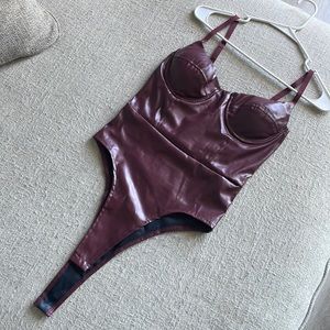 Leather Bodysuit